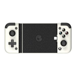 Manette de jeu GameSir X2 Pro Blanche USB-C avec support pour smartphone