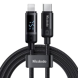 Câble USB-C vers Lightning Mcdodo CA-5210 - 36W - 1.2m - Noir