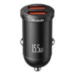 Chargeur de voiture 2x USB 15.5W - Mcdodo CC-2950 - Noir