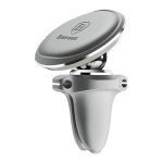 Support voiture gravitationnel pour grille d'aération - Baseus - Argent