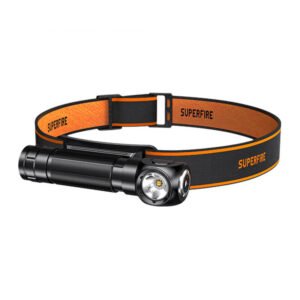 Lampe frontale 2-en-1 Superfire TH04, 600lm, USB-C