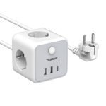 Multiprise TESSAN TS-301-C-GR
