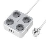 Multiprise TESSAN TS-302-C-GR