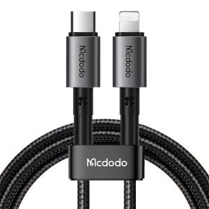 Câble USB-C vers Lightning Mcdodo CA-2851, 36W, 2m - Noir