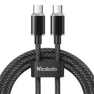 Câble USB-C vers USB-C Mcdodo CA-3670, 100W, 1.2m - Noir