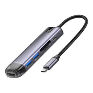Hub USB-C 10-en-1 Mcdodo HU-7420 (USB-C, HDMI, VGA, USB 3.0*2, SD, TF)
