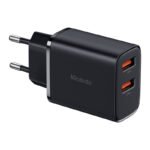 Chargeur double USB Mcdodo CH-5070, 12W - Noir