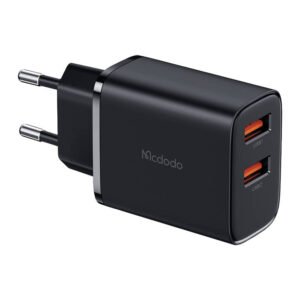 Chargeur double USB Mcdodo CH-5070, 12W - Noir