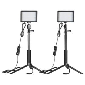 Kit Neewer ZC-10S - Deux lampes LED + filtres + trépieds