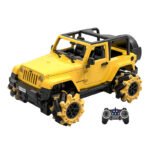 Voiture télécommandée 1:16 Double Eagle Jeep Drift - Jaune E348-003