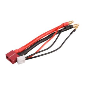 Câble de charge : Connecteur 4.0mm bullet à Deans(T) 4.0mm