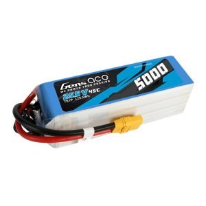 Batterie LiPo 5000mAh 25.9V 45C 7S1P avec connecteur XT90 - Gens ace