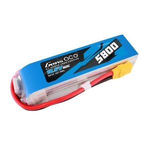 Batterie LiPo Gens ace 5800mAh 60C 18.5V 5S1P avec connecteur XT90