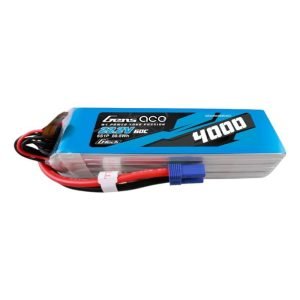 Batterie Lipo Gens ace G-Tech 4000mAh 22.2V 60C 6S1P avec prise EC5