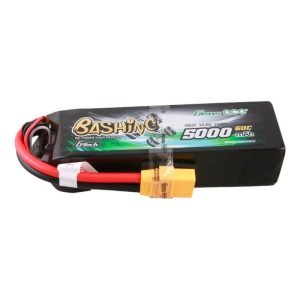 Batterie LiPo Gens ace G-Tech 5000mAh 14.8V 4S1P 60C avec connecteur XT90 - Série Bashing