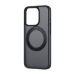 Coque Baseus SkyRing Magnétique avec Support pour iPhone 13 Pro + verre trempé et kit de nettoyage - Noir