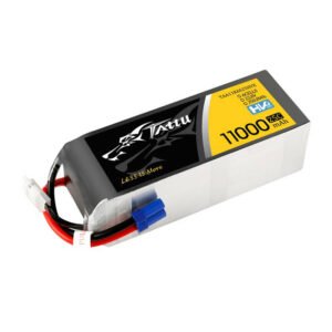 Batterie Lipo Tattu 11000mAh 22.8V HV 25C 6S1P avec prise EC5