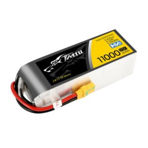 Batterie Lipo Tattu 11000mAh 22.8V HV 25C 6S1P avec connecteur XT90-S