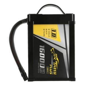 Batterie LiPo Tattu Plus 1.0 Compact 16000mAh 12S 15C 44.4V avec connecteur XT90-S