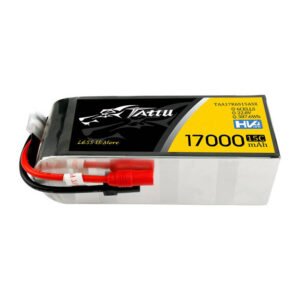 Batterie Lipo Tattu 17000mAh 22.8V 15C 6S1P avec connecteurs AS150+XT150