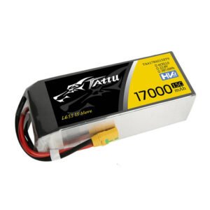 Batterie LiPo Tattu 17000mAh 22.8V 15C 6S1P avec connecteur XT90-S (anti-étincelle)