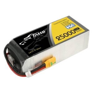 Batterie Lipo Tattu 25000mAh 22.8V 10C 6S1P avec connecteur XT90-S