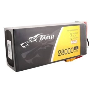 Batterie LiPo Tattu NMC 28000mAh 22.2V 5C 6S1P avec connecteur XT90-S