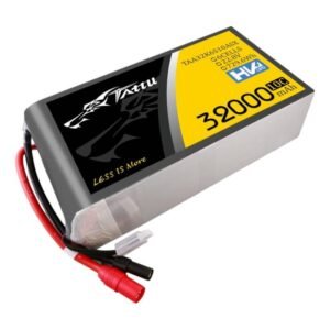 Batterie LiPo Tattu 32000mAh 22.2V 25C 6S1P avec connecteurs AS150+XT150