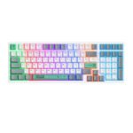 Clavier mécanique filaire USB ONIKUMA G38 - 98 touches - Blanc