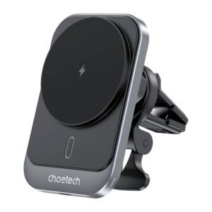 Support de voiture magnétique avec chargeur - Choetech T206-F, 15W - Noir