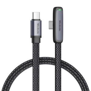 Câble USB-C vers USB-C Mcdodo CA-3361, 65W, 1.8m - Noir