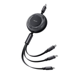 Câble 3en1 USB vers USB-C / Lightning / Micro USB, Mcdodo CA-5220, 1.2m (Noir)
