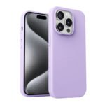 Coque Aukey PC-GJ10D pour iPhone 15 Pro Max - Lilas