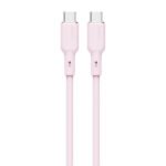 Câble USB-C vers USB-C Aukey CB-SCC102, 100W, 1.8m - Rose