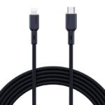 Câble USB-C vers Lightning Aukey CB-SCL1, 27W, 1m - Noir