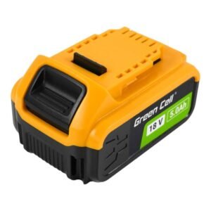 Batterie pour outils électroportatifs Green Cell PTDW18V5, DeWalt XR 18V 5Ah DCB184
