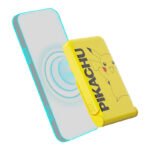Batterie externe magnétique OTL 5000 mAh, USB-C 15W, Pokemon Pikachu avec support - Jaune