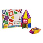 Tuiles magnétiques 3D - Playmags 165 - Ensemble de 32 pièces