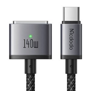 Câble USB-C vers Magsafe 3 Mcdodo CA-1470, PD 140W, 2m - Noir