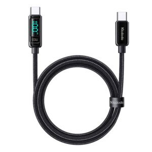 Câble USB-C vers USB-C 100W Mcdodo CA-8820, 1,2m - Noir