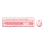 Ensemble clavier et souris sans fil MOFII Sweet New 2.4G - Rose
