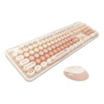 Ensemble clavier et souris sans fil MOFII Sweet New 2.4G - Orange