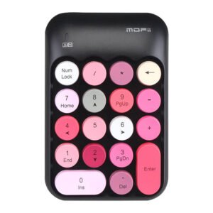 Pavé numérique sans fil MOFII X910 - Noir et Rouge