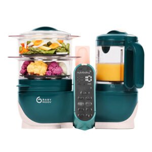 Robot culinaire multifonction Babymoov Nutribaby(+) 6-en-1 - Vert