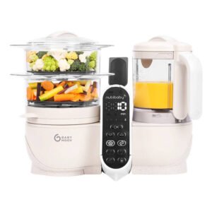 Robot culinaire multifonction Babymoov Nutribaby(+) 6 en 1 - Beige