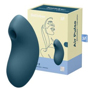Masseur clitoridien Vulva Lover 2 - Satisfyer - Bleu