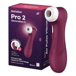 Stimulateur clitoridien avec application - Satisfyer Pro 2 Génération 3 - Rouge