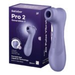Stimulateur Clitoridien avec App - Satisfyer Pro 2 Génération 3 - Violet