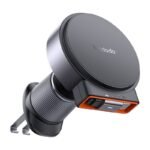 Chargeur de voiture sans fil avec câble USB-C rétractable Mcdodo CH-3000, 15W - Noir