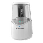 Taille-crayon rechargeable à lame hélicoïdale Tenwin 8010-2 micro USB - Blanc